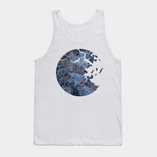 Boston Mass Map Tank Top